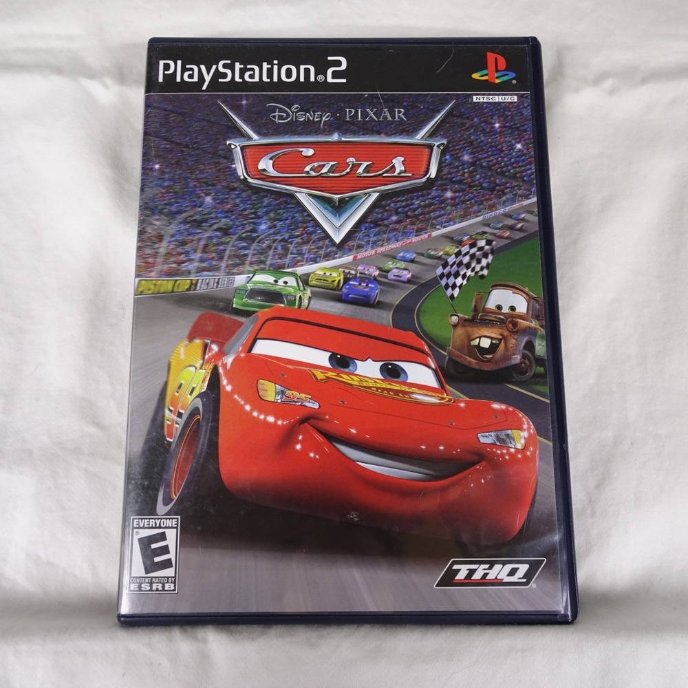PlayStation 2 PS2 Disney‎ Pixar Cars game and manual